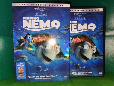 CIB w/ Slipcover - Finding Nemo (DVD, 2003, Disney Pixar) Dory Ellen Degeneres