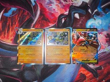 Lucario 174/091 Sv: Paldean Fates Holo X2 Plus Mega Lucario Ex 077/132 on eBay