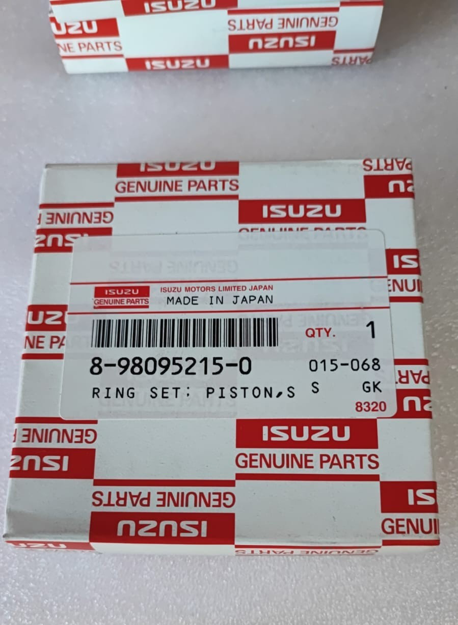 Segment piston Isuzu 8-98095215-0 kit segmentation moteur diesel