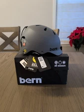 Bern Watts  MIPS Snow Helmet - Adult - Medium / Matte Gray SM05M17MGR2
