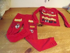 LITTLE boys PAJAMA SET size 6 FIREMAN