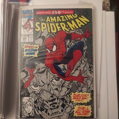 Marvel Comics The Amazing Spider-Man #350 Giant-Size 1991 Michelinie Larsen