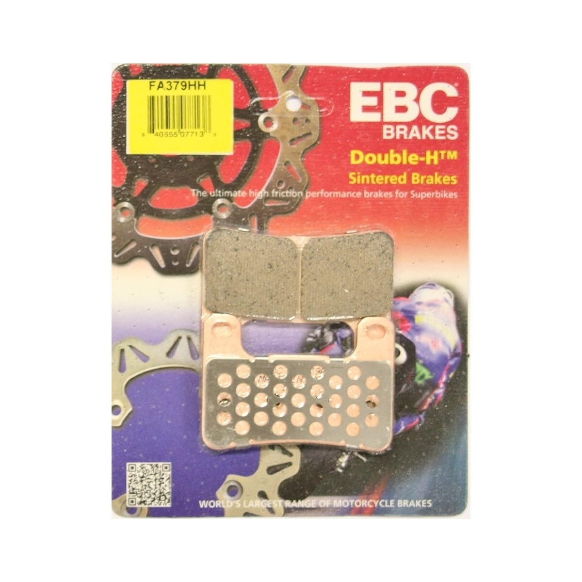 マスター EBC Sintered FRONT Disc Brake Pads Fits KAWASAKI ZX-25 NINJA