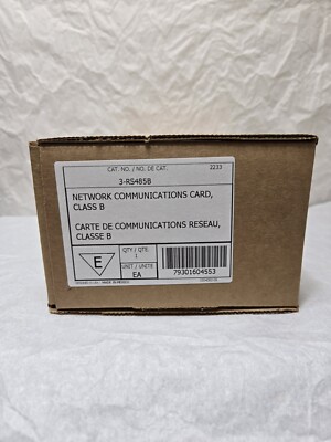 Edwards EST 3-RS485 Network Communications Card For EST-3 Fire Alarm Systems 