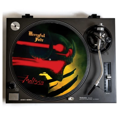 MERCYFUL FATE Turntable Slipmat for Vinyl Records 12" DJ Slip Mat King Diamond