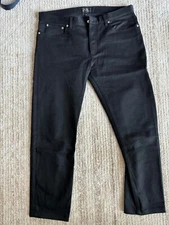 APC Petit New Standard Slim Black Jeans Size 34