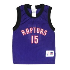 VTG Mighty Mac Vince Carter Toronto Raptors NBA Jersey #15 Purple Toddler 4T