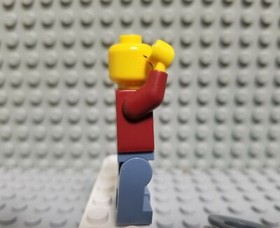 Lego City Miner Minifigure Flannel Shirt Dynamite Hat 4200 4204 cty0309