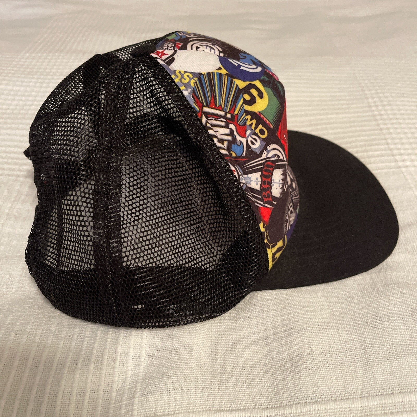 Element late 2000s adjustable snapback trucker hat - image 4