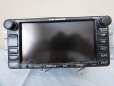 ✅ 02-03 Lexus es300 es330 GPS navegación por voz AM FM reproductor de cinta de CD pantalla OEM