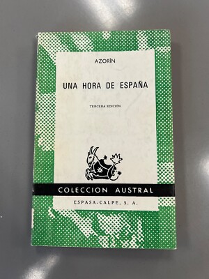 Una hora de España Azorin