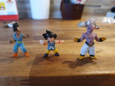 Dragon Ball Dbz Bandai Ab Toys Mini Oub Goku Kid Radar Buu 3er Set Figuren