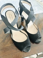 Black Prada Milano 4” Heel size 10 USA/ 41 EUR Womans 