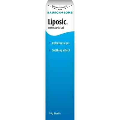 Bausch & Lomb Liposic Ophthalmic Liquid Gel 10g Sterile | eBay