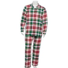 Big Tall Jammies For Your Families Christmas Kitsch Plaid Pajama Set SIZE 2XLT