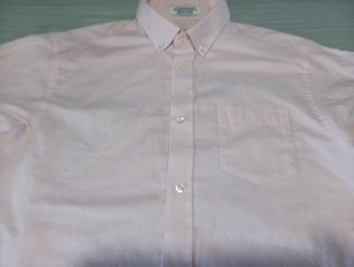 IZOD Boys Collar Long Sleeve Pink Button-Up Dress Shirt Size 18 - Picture 3 of 9