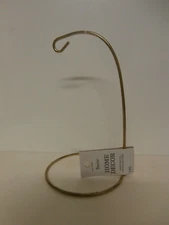 Gold-tone Ornament Display Stand Hanging Stand Rack Holder Ornament Hanger 7"