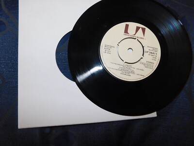 VINYL SINGLE RECORD 7'' UNITED ARTISTS 1974 71 DON McLEAN VINCENT AND I LOVE YOU