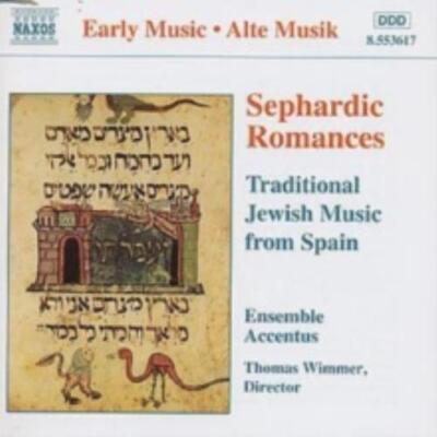 WIMMERENS ACCENTUS: SEPHARDIC ROMANCES - CD *BRAND NEW*