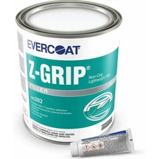 New Evercoat 282 Z-Grip Non-Clog Lightweight Body Filler Gallon, Free Shipping