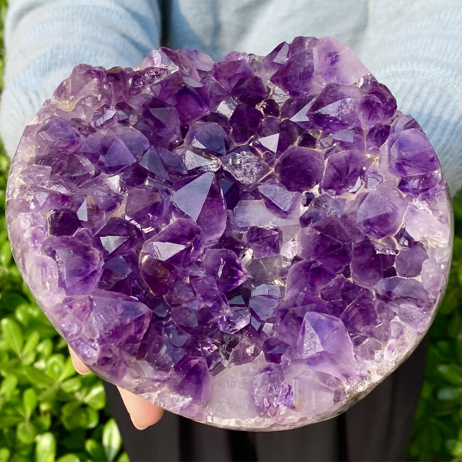 2.68LB Natural Uruguayan Amethyst Quartz CaveGeode Crystal eBay