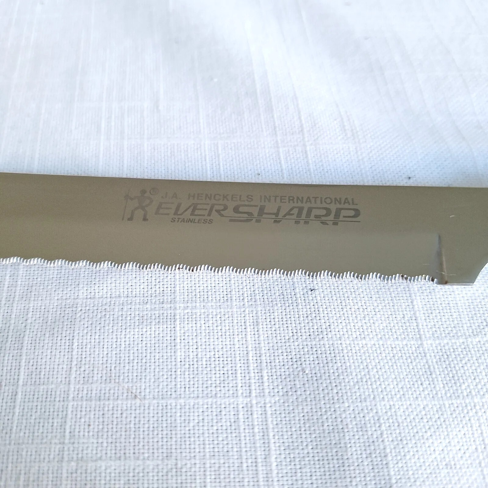 Henckels EverSharp 8" Bread Knife Stainless Steel Serrated Edge eBay