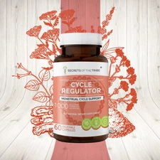 Secrets Of The Tribe Cycle Regulator Capsules, 500 mg