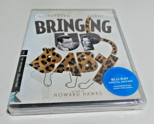 Bringing Up Baby (Criterion Collection) (Blu-ray, 2021) Grant Hepburn 1938