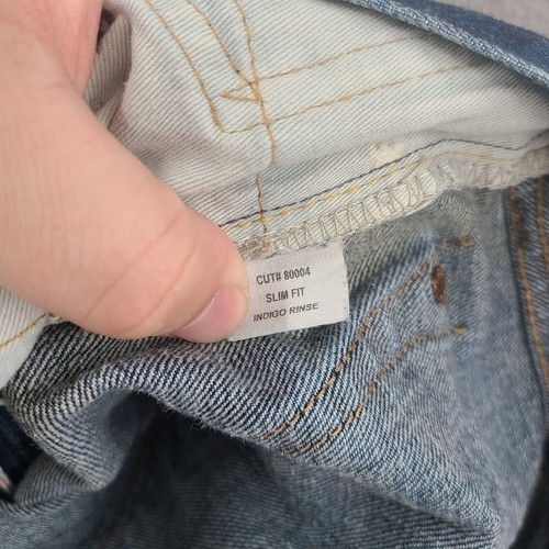 RRL Double RL Jeans Mens 32x32 (Actual 31x32) Blue Slim Fit Japanese Selvedge - Picture 12 of 16