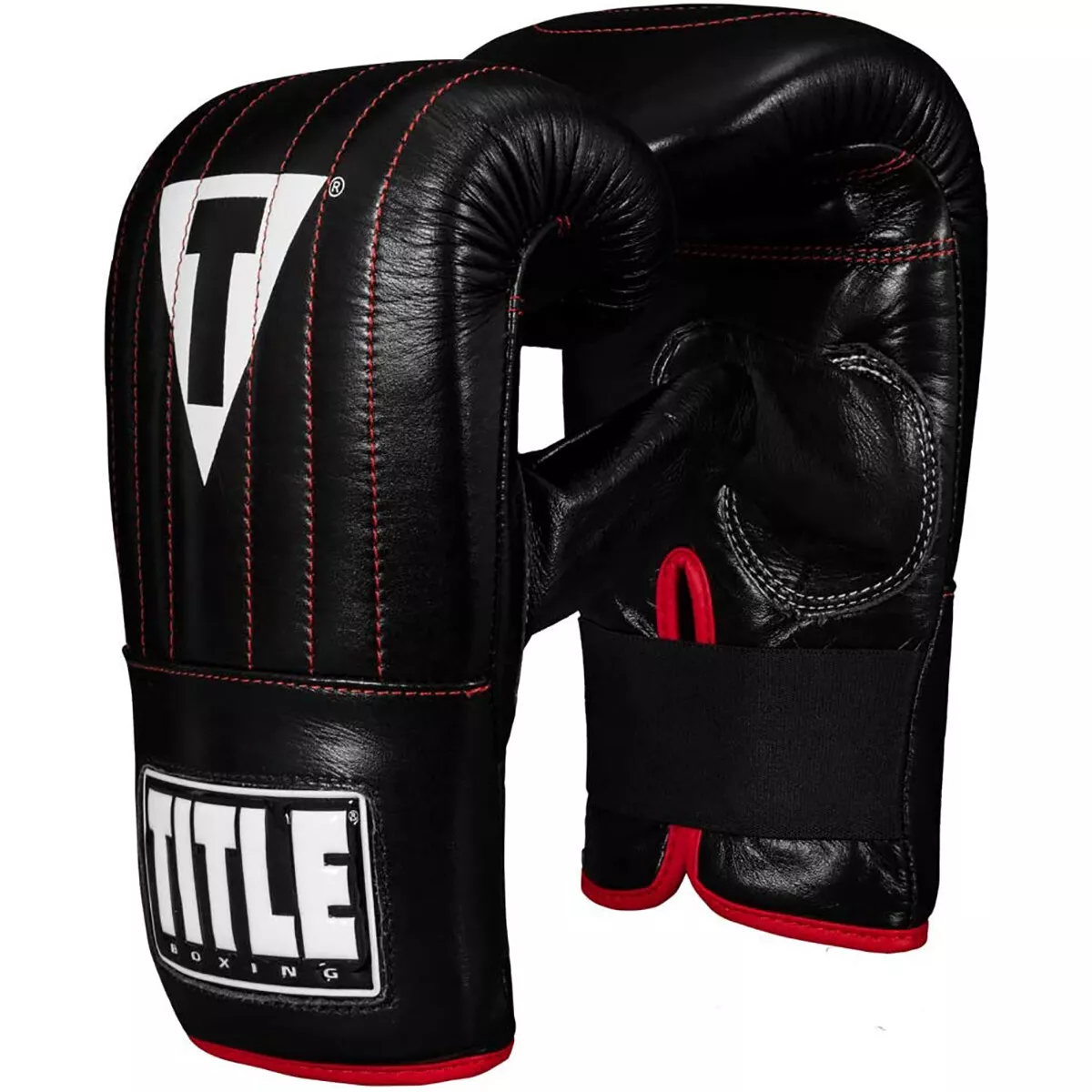 Title Boxing Professional Old School Leather Bag Gloves 3.0