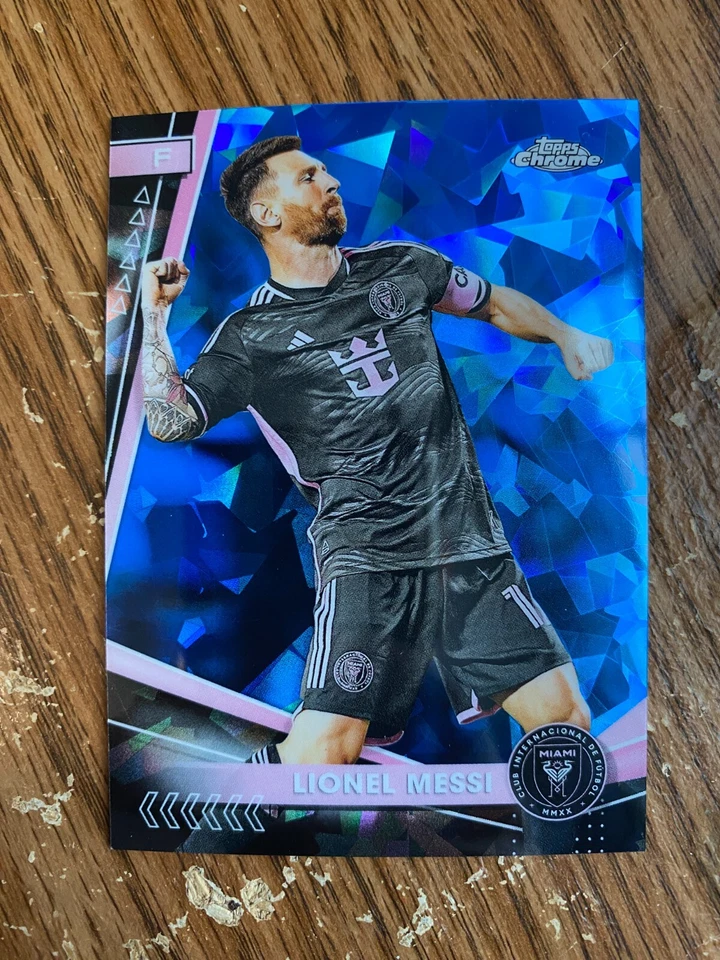2024 Topps Chrome MLS Sapphire Image Variation SP 9-Card Complete Set w/ Messi - Image 2 of 4
