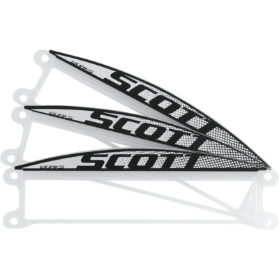 Scott WFS Antistick Grid Rahmen inkl. Mudflap fÃŒr Buzz MX 3er Pack
