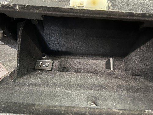 08-19 MASERATI GRANTURISMO BLACK DASH GLOVE BOX STORAGE COMPARTMENT 248469 - Foto 11 di 18