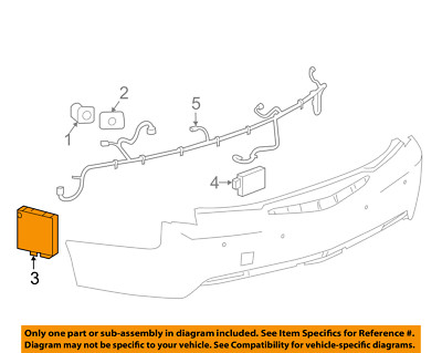 Cadillac GM OEM 15-17 ATS Lane Departure Warning-Control Module ...