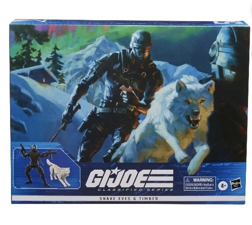 SNAKE EYES & TIMBER #52 G.I. Joe Classified NEU ungeöffnet 2022 Hasbro