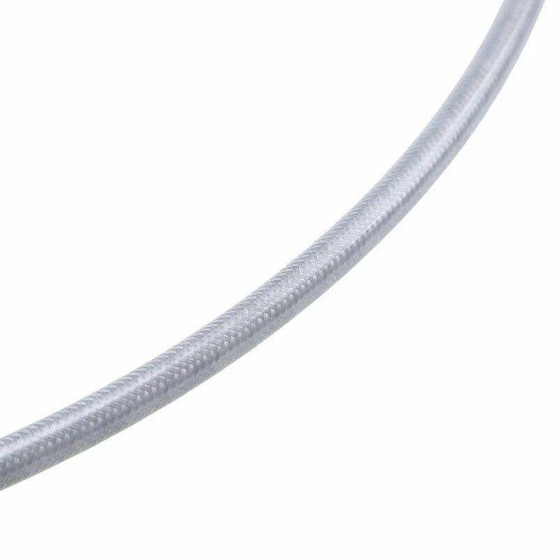Tubo de manguera de aceite de embrague de freno trenzado de acero inoxidable para motocicleta 39 cm Foto 4 de 4