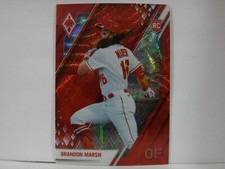 2022 Panini Chronicles Phoenix Baseball Brandon Marsh Ruby Wave /199 Rookie #2