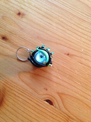 Muranoglas Anhänger Schmuck , Böse Auge,