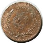 elf Mexico 5 Centavos 1927 — photo 1
