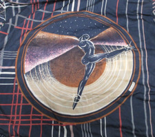 Vintage Couture Sport Shirt MARK ELLIOT Artist Signed NEMO - 100 Nylon CM1428