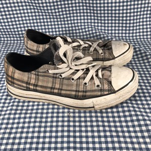 womens plaid converse sneakers