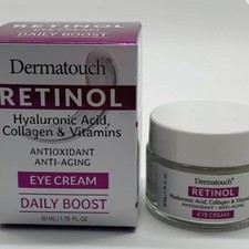 Dermatouch Retinol Hyaluronic Acid, Collagen Vitamins Anti-aging Eye Cream X2