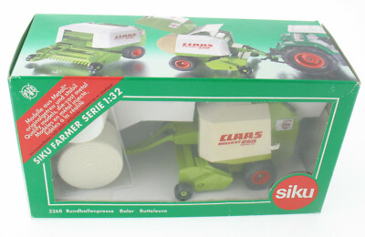 siku 2268 クラウス ロールベーラ　1:32 SIKU FARMER 2268 - CLAAS Rundballenpresse ROTOR CUT - Fehldruck