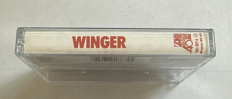 Winger - Winger ~ Cassette Tape Rock EX / VG+ Condition — 第 4/4 张图片