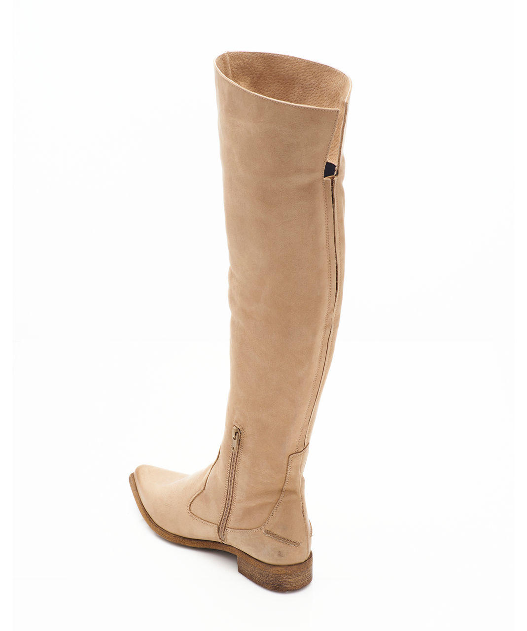 FREE PEOPLE Brenna Over the Knee Boot Natural eBay