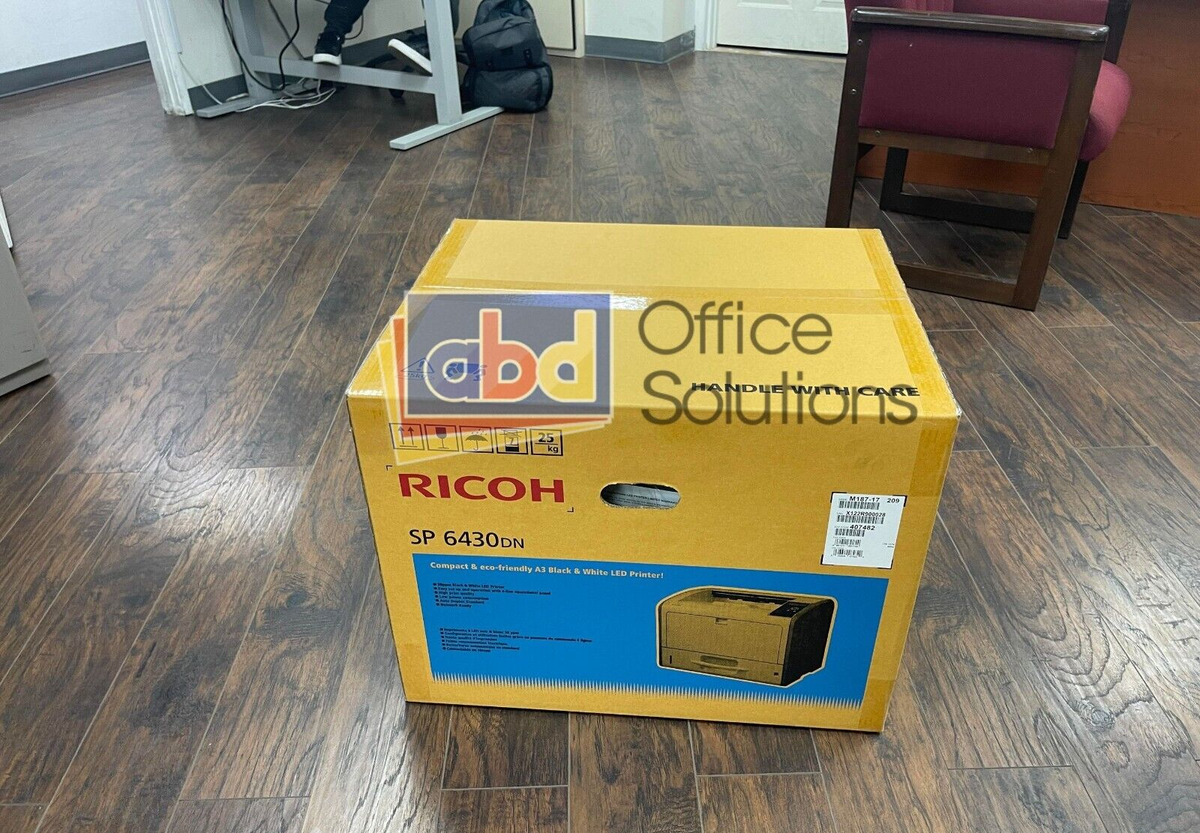 Ricoh SP 6430DN A3 Monochrome Laser Network Duplex Printer 38 ppm