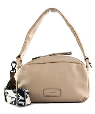 FREDsBRUDER Fosa Crossbody Umhängetasche Tasche Feather Grey taupe Neu