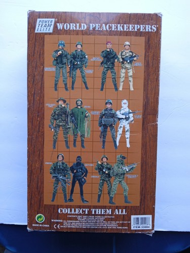 World Peacekeeprs 12” Infantry Army Man Action Figure Elite Team - Picture 6 of 6