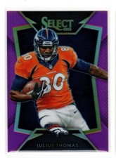 JULIUS THOMAS 2014 PANINI SELECT FUCHSIA PRIZM /199 DENVER BRONCOS