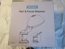 Hair & Facial Steamer EZBASICS 2 in 1 Ion Steamer w/Extendable Arm Table-Top